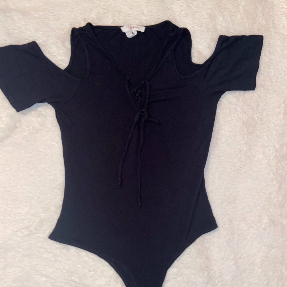 Cold Shoulder Bodysuit